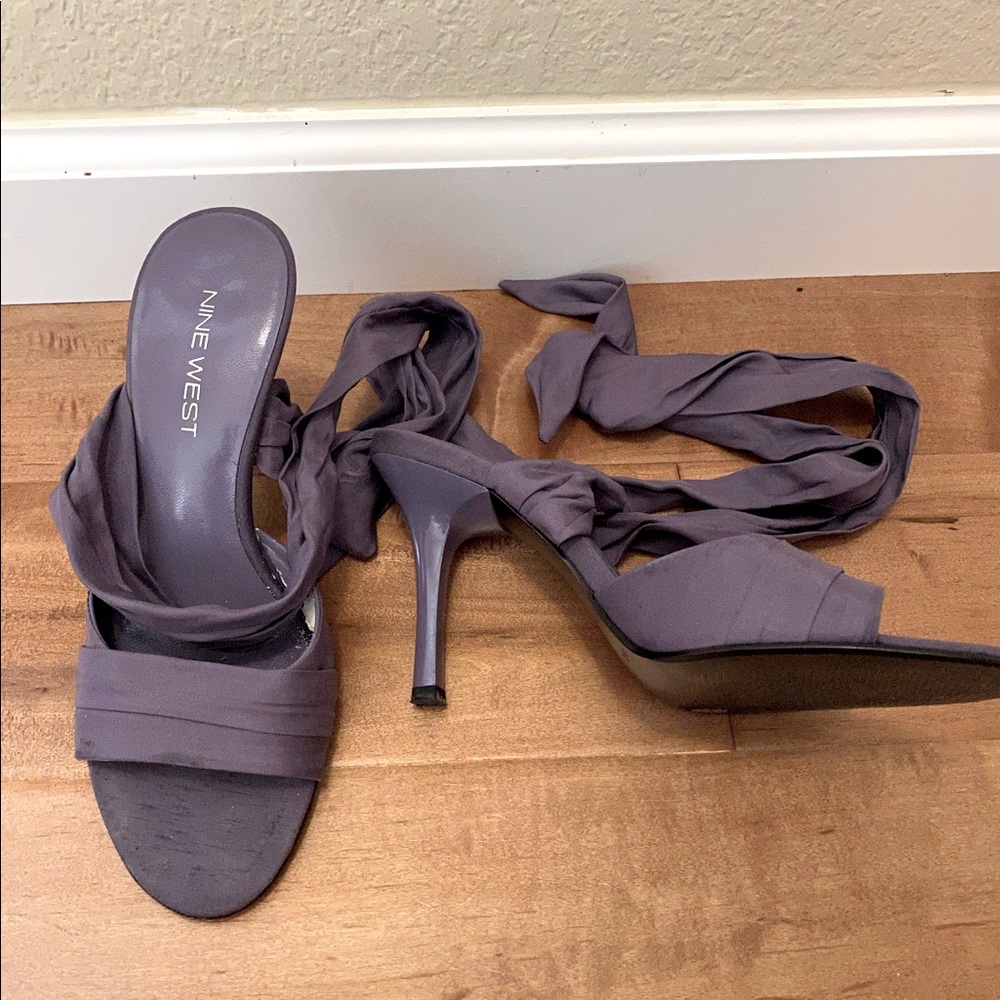 Nine West Ankle Wrap Heels